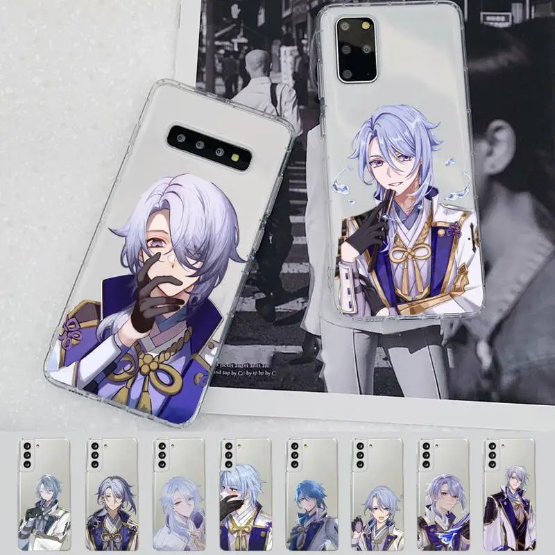 

Genshin Impact Kamisato Ayato Phone Case for Samsung S20 ULTRA S30 for Redmi 8 for Xiaomi Note10 for Huawei Y6 Y5 cover