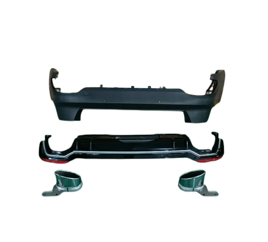 Высококачественный задний бампер для Audi A4 B9 модифицированный к RS4 диффузор с