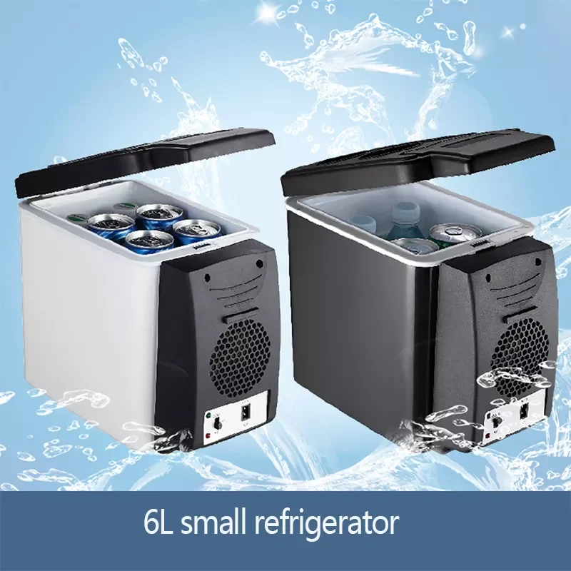 Electrical Appliances Refrigeration Home Appliances 6L Car Refrigerator DC12V Small Refrigerator Cold Storage and Freshness enlarge
