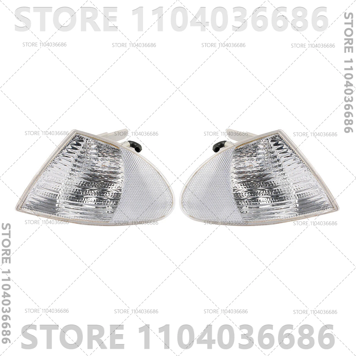 Для BMW 320i 323i 325i 325xi 328i 330i 330xi (E46) 1998-2005 гг. Угловые указатели поворота (без лампы) 63136902765 63136902766 (art.: 3920d00649eaa) - 3920d00649eaa