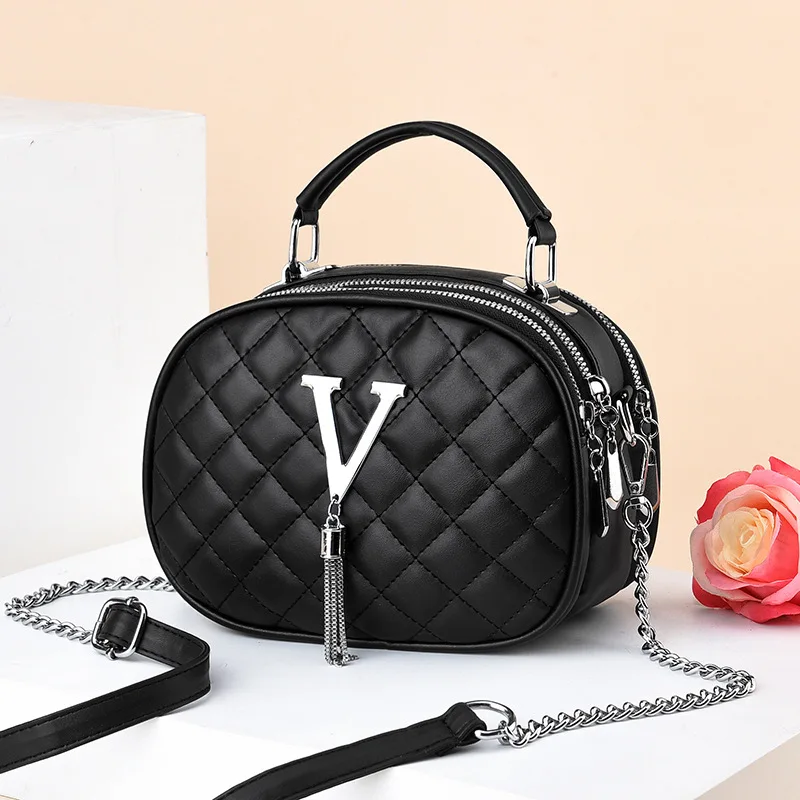 Женская сумка на одно плечо новинка 2024 через с несколькими карманами