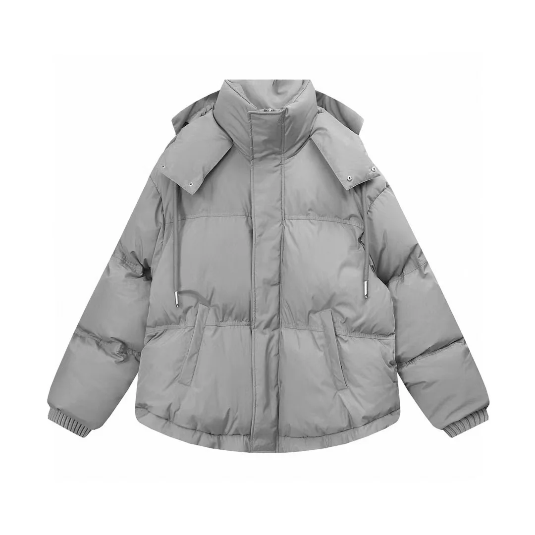 Luxury Winter Men's 90% White Duck Down Jacket High Quality Women's Hooded Warm Outdoor Casual Baseball Coat
