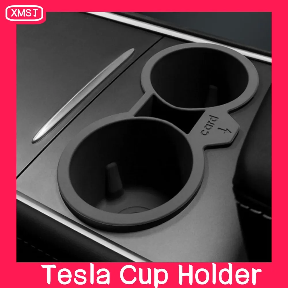 

Tesla Model 3 Model Y 2021 2022 2023 Car Central Control Storage Box Cup Holder