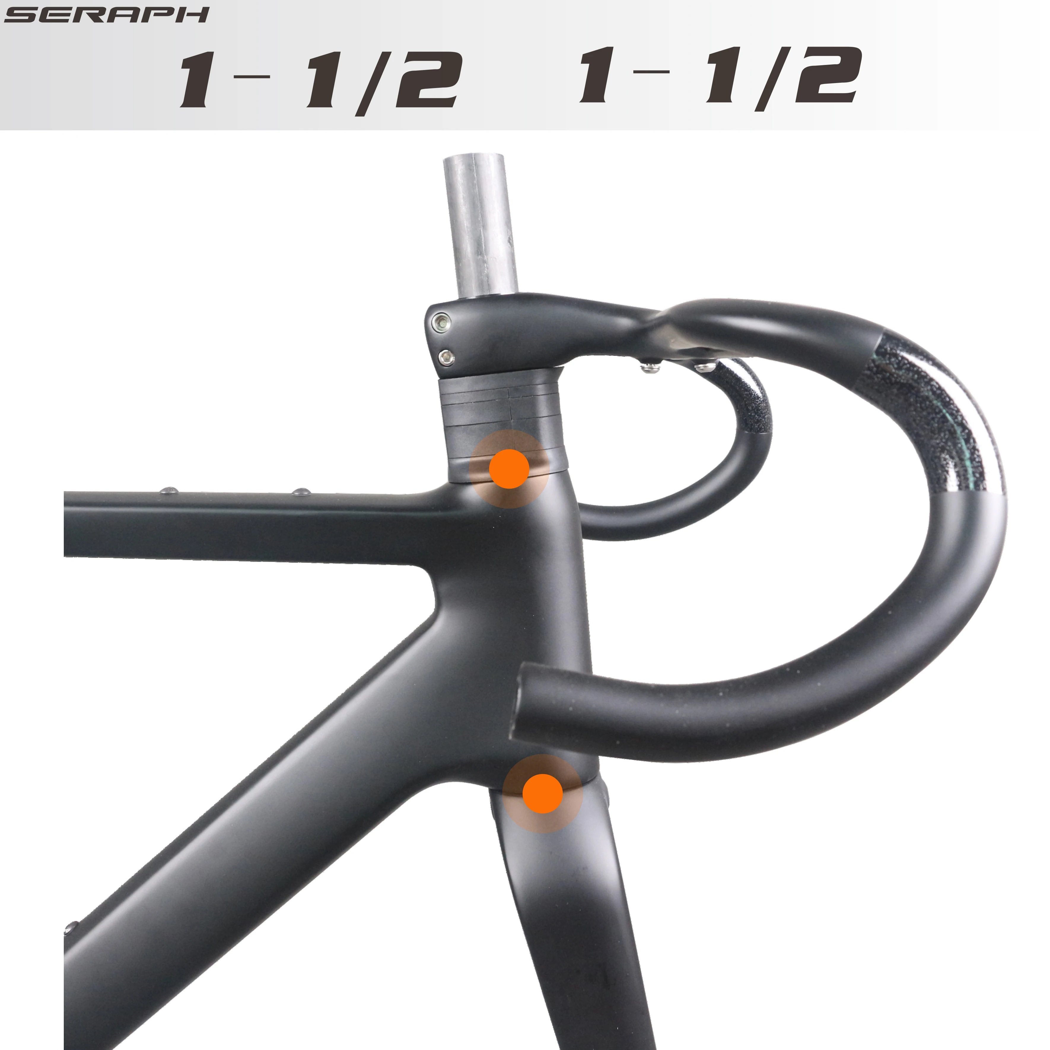 Рама велосипедная SERAPH GR048 размер XS - XL