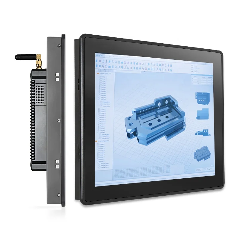 

Touchthink Ip65 Ip66 10.1 Inch Industrial Capacitive Touch Screen Computer All In One Panel Pc For Self-service Blood Pressure
