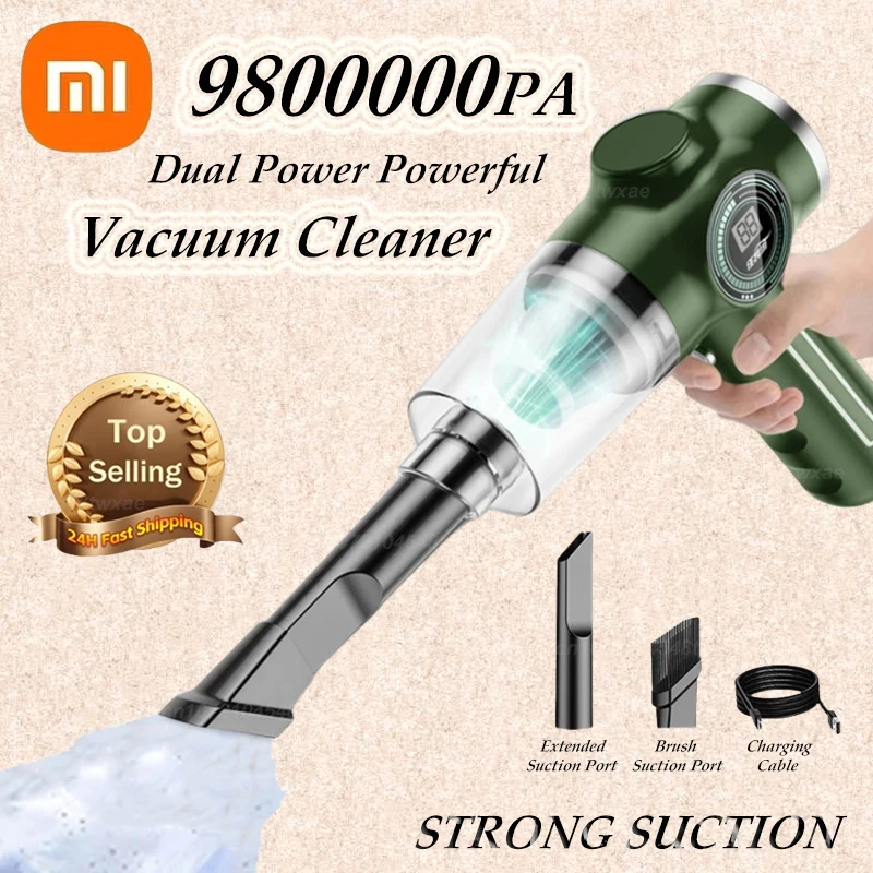 Автомобильный пылесос Xiaomi 9800000 PA 5 в 1 беспроводной для влажной и сухой уборки