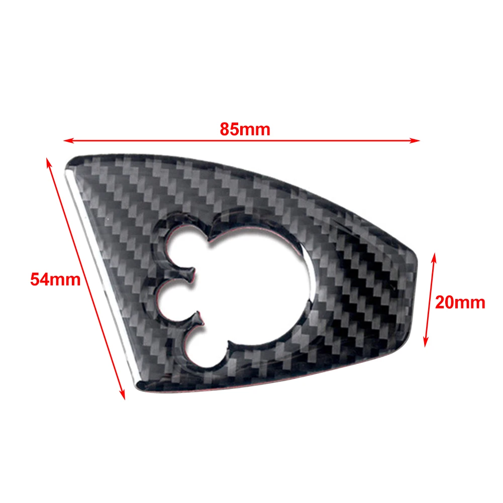 Углеродное волокно кнопка дверного замка накладка на кнопку для Audi TT TTRS 2008 2009 2010