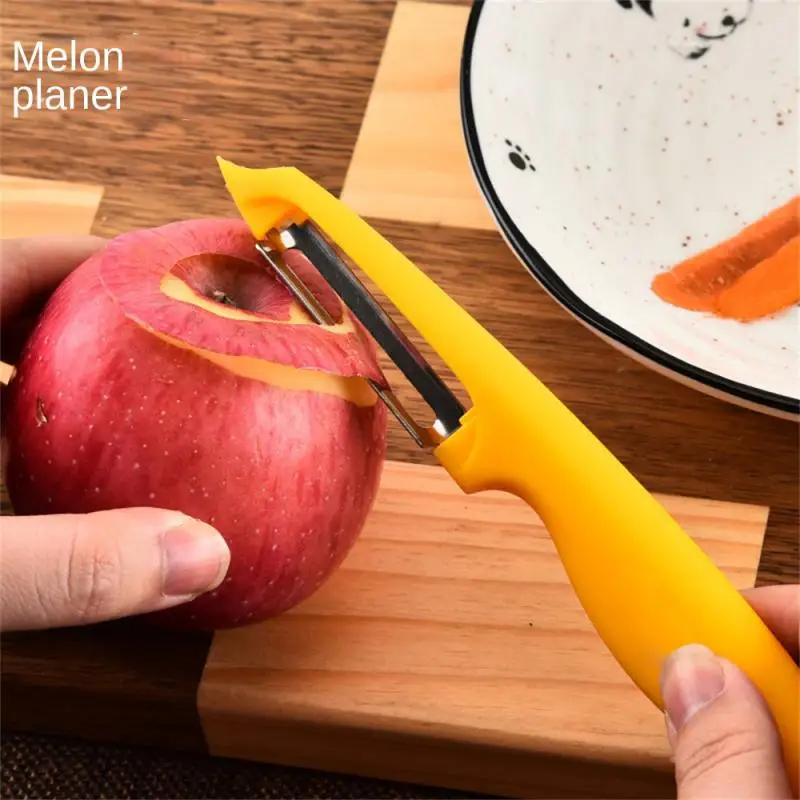 

Portable Stainless Steel Multi-function One-word Melon Planer Knife Fruit Peeler Kitchen Gadget Рослинні Та Фруктові Інструменти