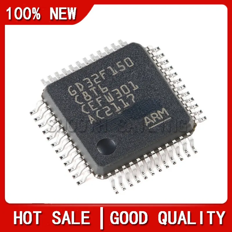 

10PCS/LOT Original GD32F150C8T6 LQFP-48 ARM Cortex-M3 32-bit microcontroller-MCU chip