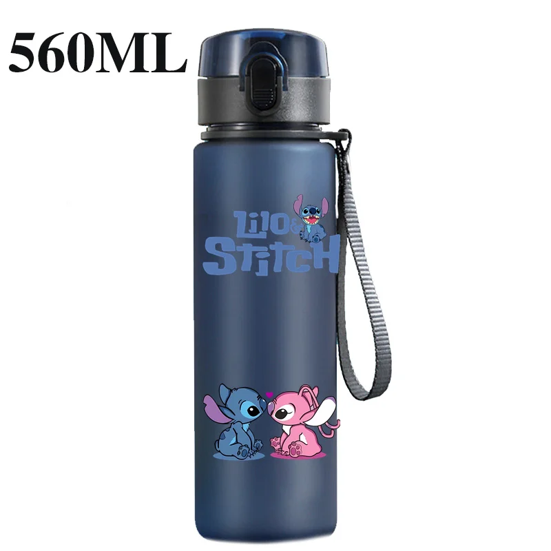 Милая стежка чашка для воды портативная пластиковая большая емкость мультяшная