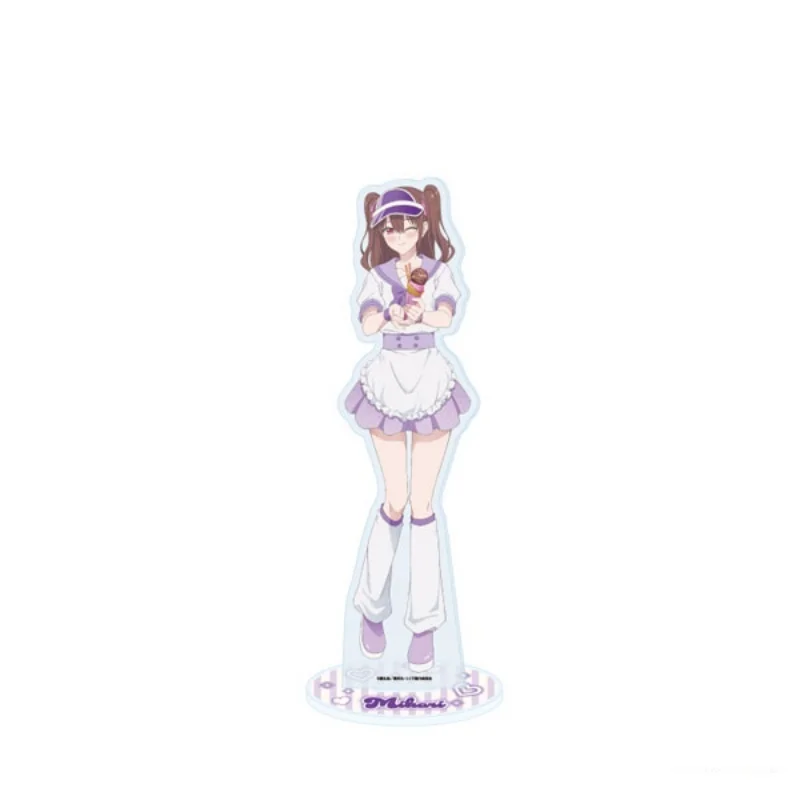 Фото Акриловая фигурка-подставка Anime M2.5 Dimensional Seduction HD, декор для стола, игрушка Масамунэ Окумура, украшение для комнаты, брелок, 15 см №3