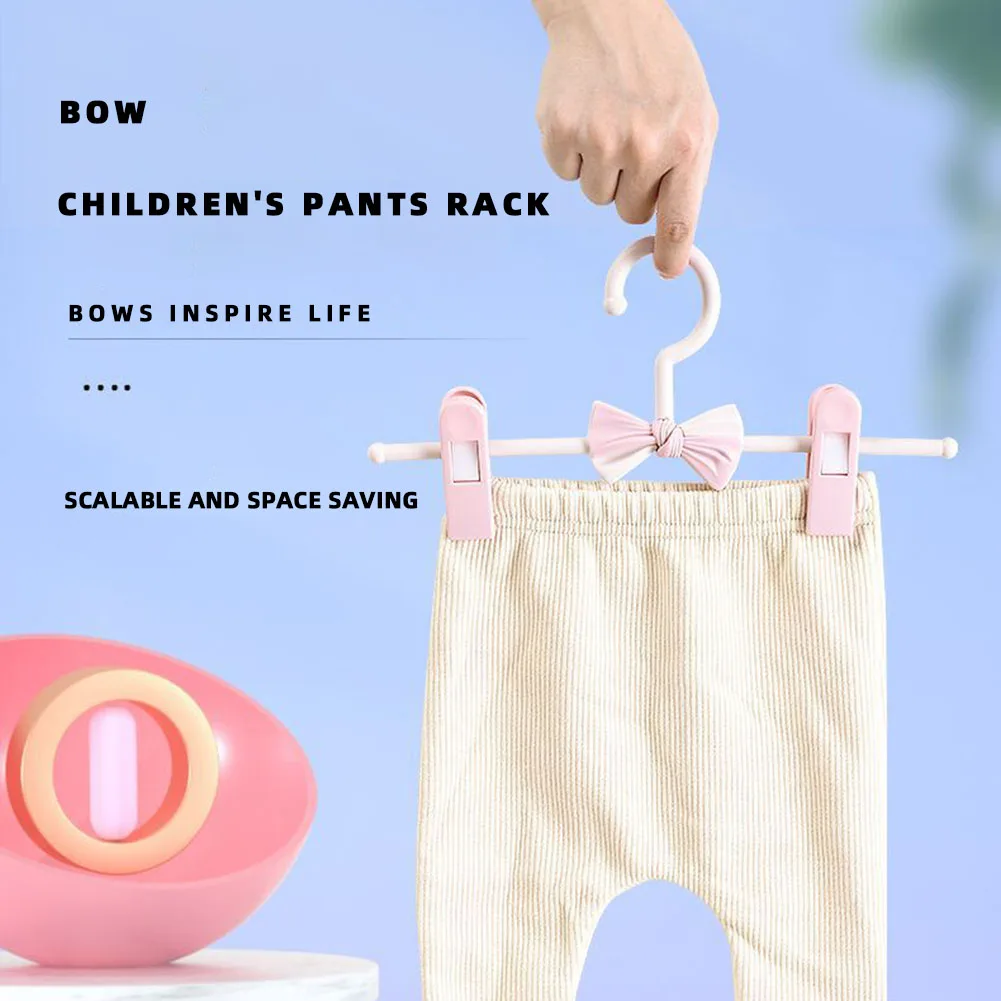 

5PCS Baby Non-Slip Clothing Support 360 ° Rotating Freely Adjustable For Bedroom