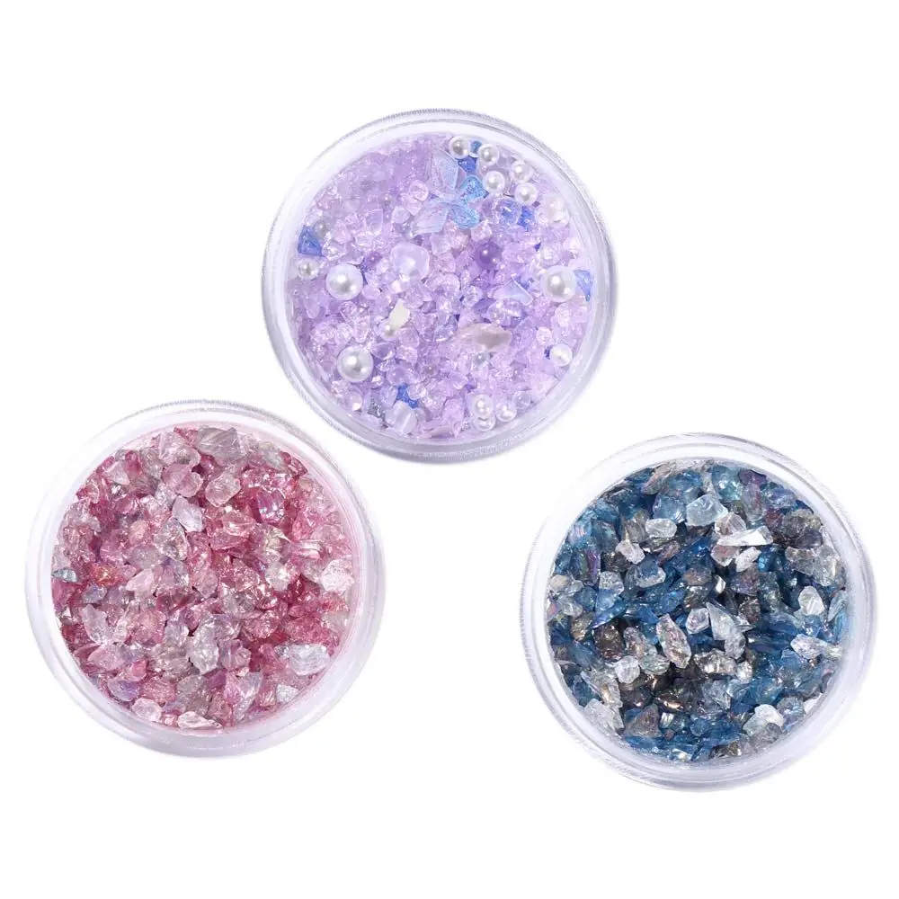 

Tips Broken Gem Nail Jewelry Manicure Accessories Crystal Nail Rhinestones Nail Ornaments Nail Art Decorations AB Rhinestones