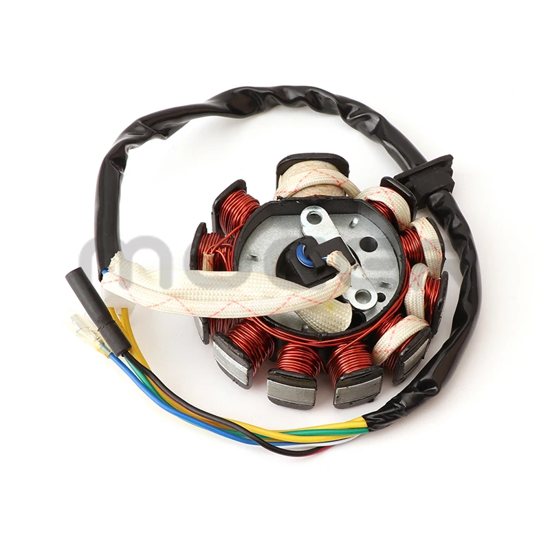

11 poles DC Ignition stator magnetic coil generator for GY6125cc 150cc Chinese scooter moped ATV Dirt pit bike Accessories