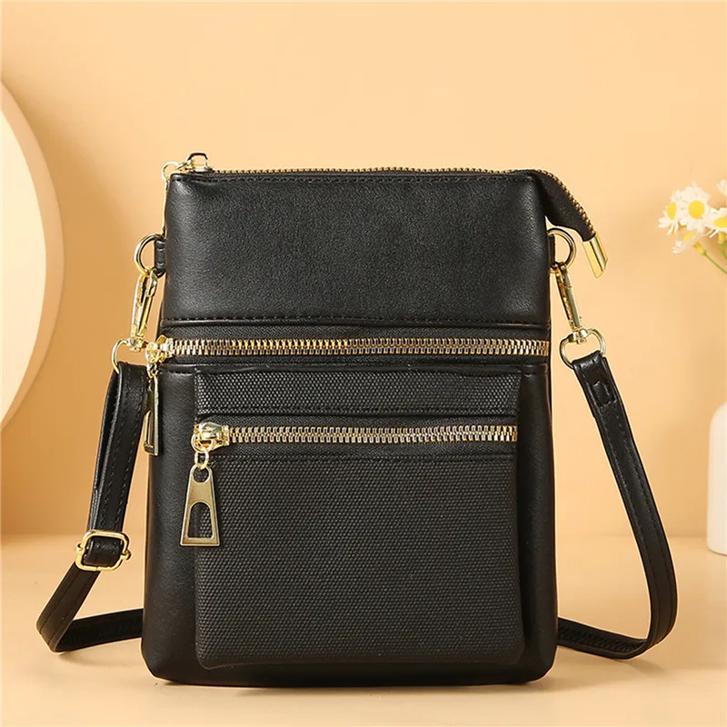 

Women Shoulder Bag Casual Waterproof Zipper Pocket Messenger Bag Handbag Fashion Tote Travel Male Crossbody Bags
