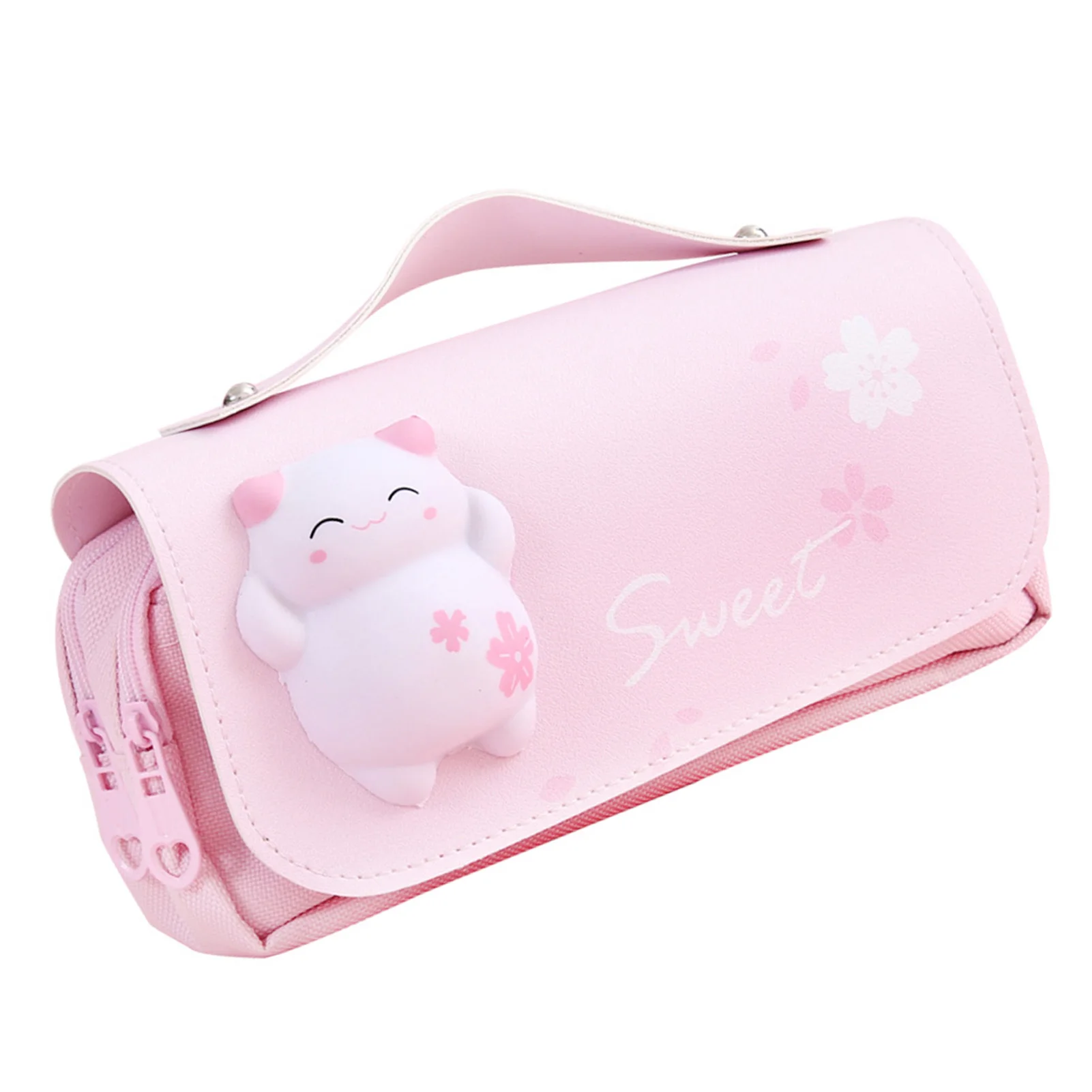 

Student Decompression Pen Bag Ins Japanese Girls Primary School Boys High Capacity Multifunctional Stationery Box Cute
