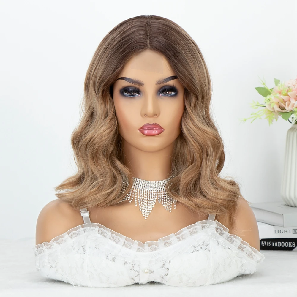 

Парик с длинными вьющимися синтетическими кружевами, 30 дюймов, без клея