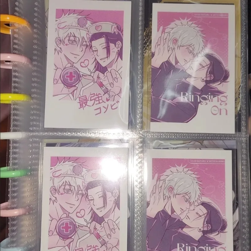 

Фотокарточка Jujutsu Kaisen Gojo Satoru Geto Suguru 3 дюйма