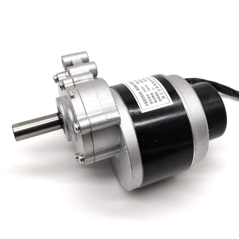 Used Dc Gear Brushed Motor , Low Speed Brush Motor With Electromagnetic Brake