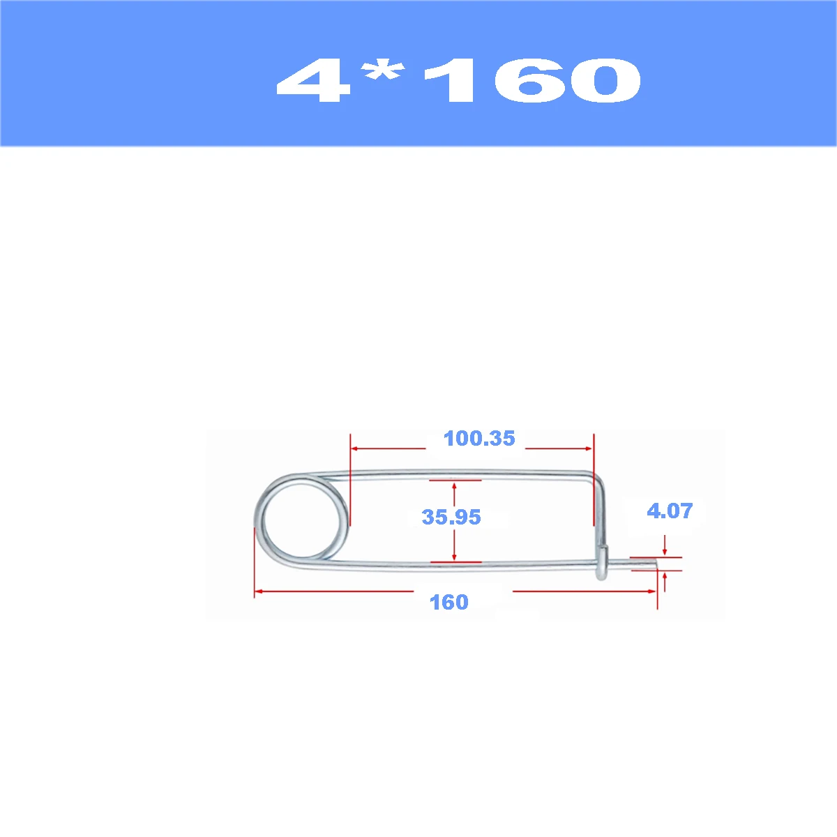 

D-образный предохранительный штифт/цилиндрическая пружина, квадратный штифт