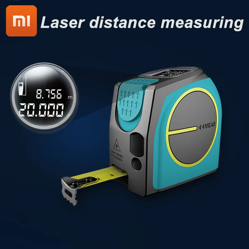 

Xiaomi Mileseey DT10 Laser Tape Measure 2-in-1 Digital Laser Measure Laser Rangefinder with LCD Digital Display,Magnetic Hook