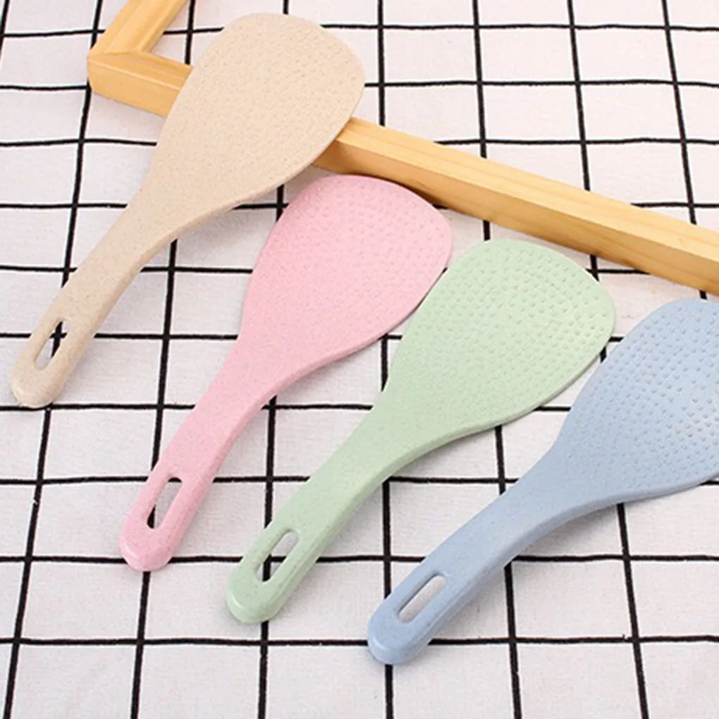 

Материал пшеничной соломы, антипригарная ложка для риса, кухонная утварь, рисоварка, лопатка, кухонные аксессуары