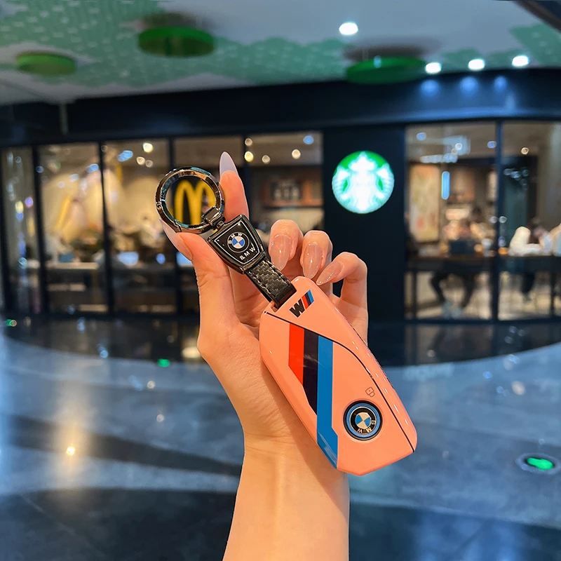 

Чехол для автомобильного ключа, брелок для BMW серии 7 735i 740Li X7 X1 U11 2023 I7 G07 LCI XM 2023, аксессуары для ключей