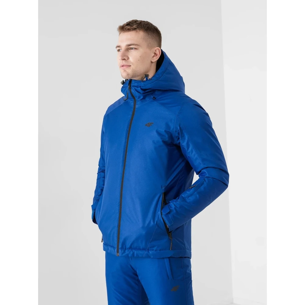 Горнолыжная куртка мужская 4F Men'S Ski Jackets H4Z21-KUMN001-36S полиамид эластан синий |