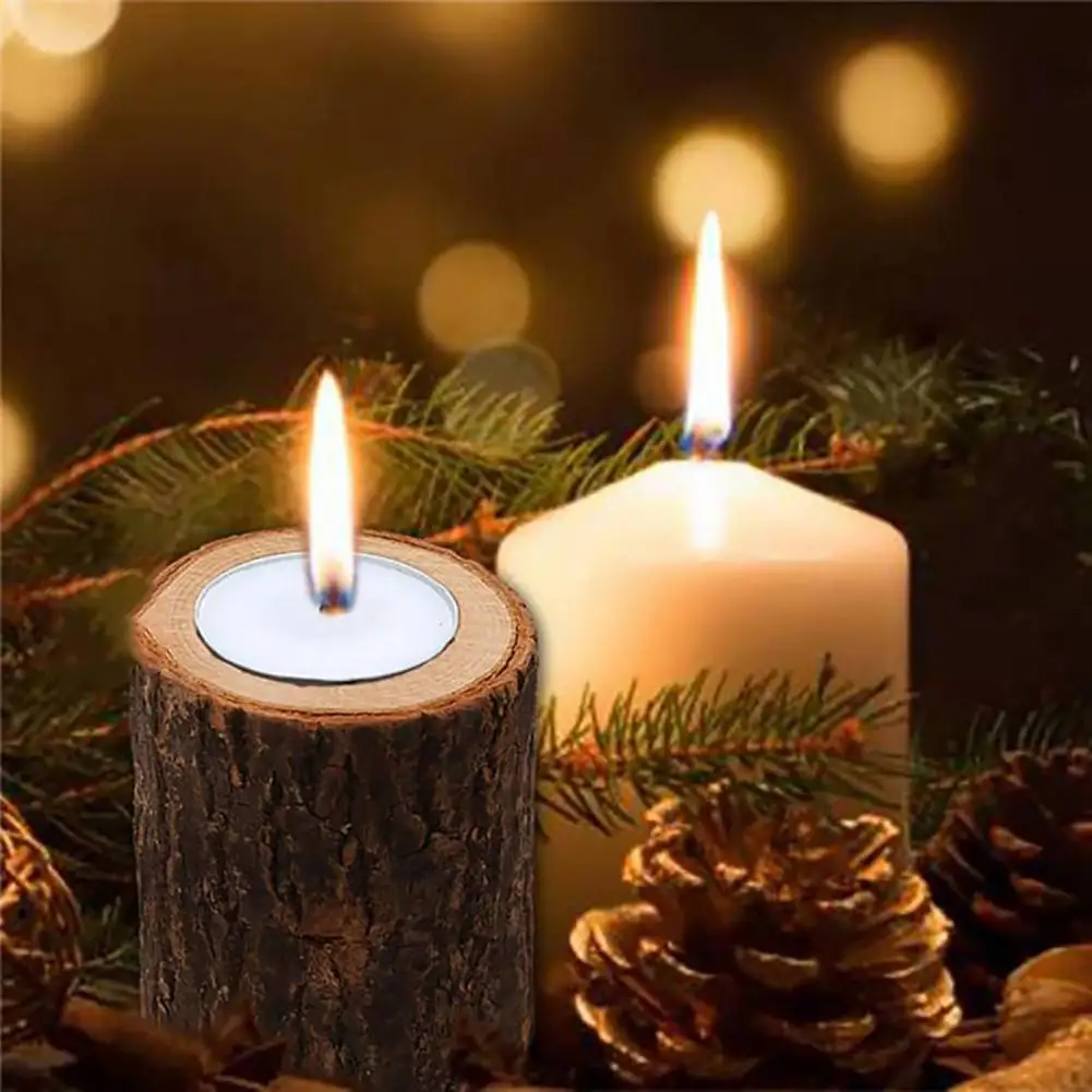 Candlestick Pillar Candlestick Tea Light Candle Holder For Birthday Home Decoration