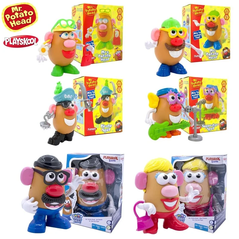 Фигурка головы яйца Hasbro мистер картофель миссис кукла строительный блок милые