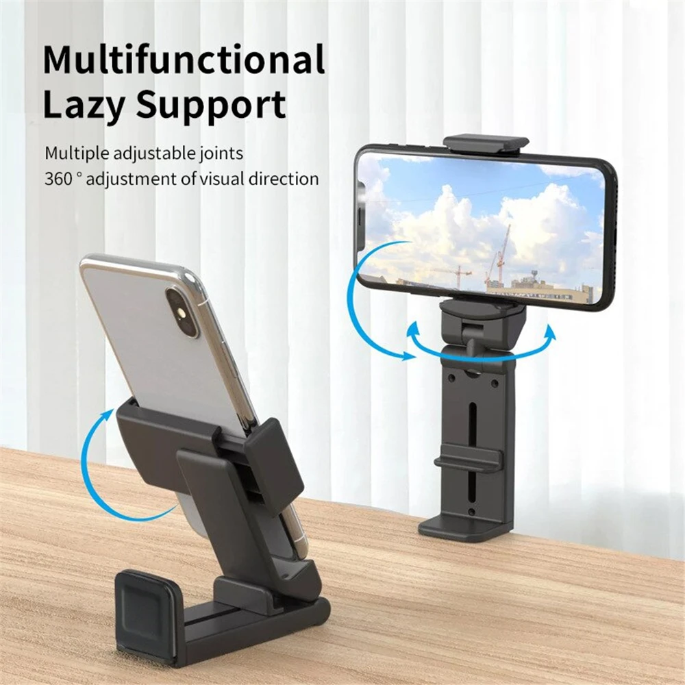 

Desk Flight Foldable Adjustable Rotatable Selfie Holding Train Seat Stand Airplane Phone Holder Portable Travel Stand Support