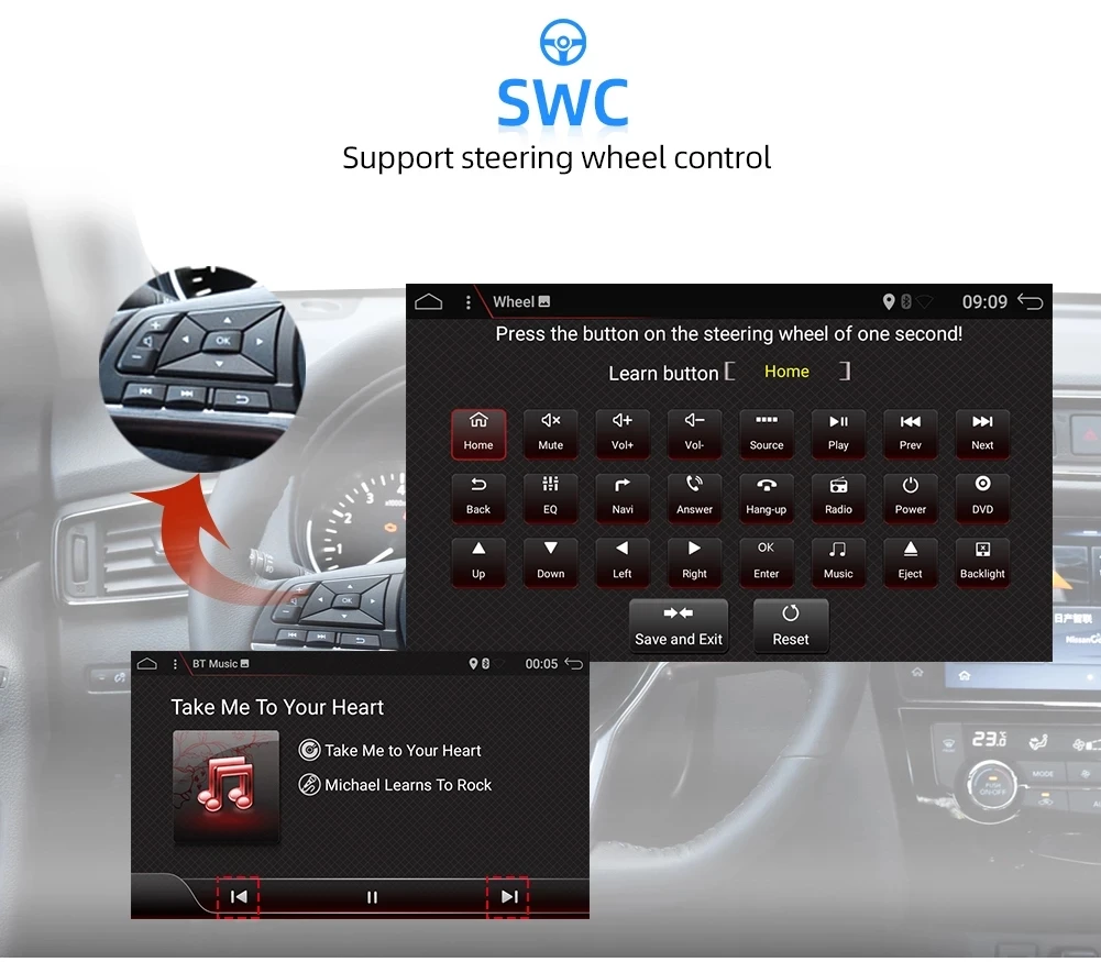 PX6 4 Гб + 64 1din/2din универсальный Android 10 автомобильный DVD аудио GPS Радио Видео плеер