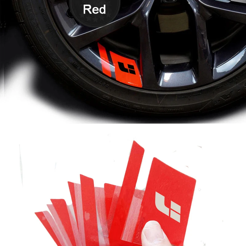 

Наклейки на автомобильные колеса LiXiang L7 L8 L9, 6 шт.