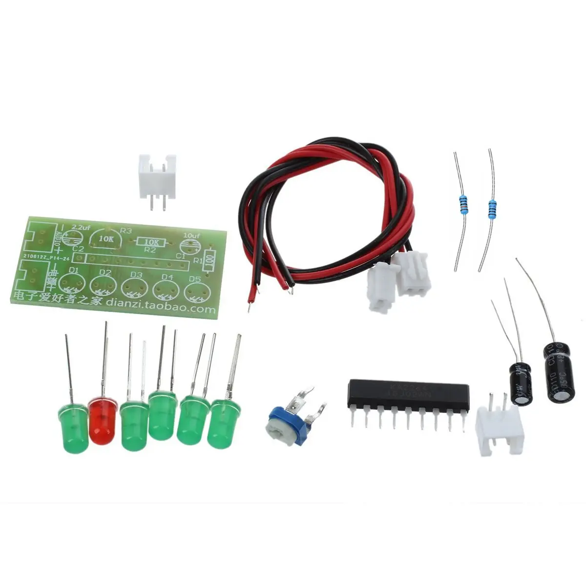 Фото DT75BG KA2284 Измеритель уровня звука с LED-индикатором, набор для самостоятельной сборки №2