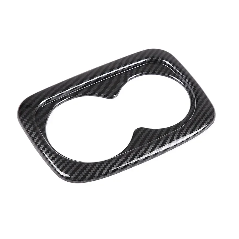 

Для Honda Civic 11th 2022, автомобильное заднее сиденье, чашка для воды, декоративная рамка, ABS, углеродное волокно, аксессуары для интерьера