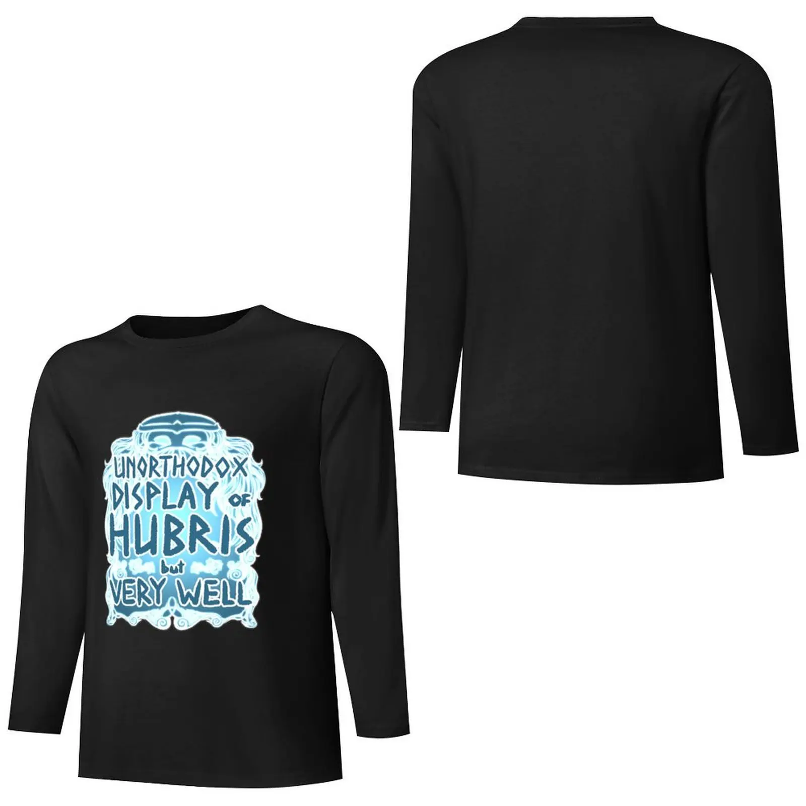 Длинная футболка Hubris быстросохнущая рубашка черные футболки спортивные для