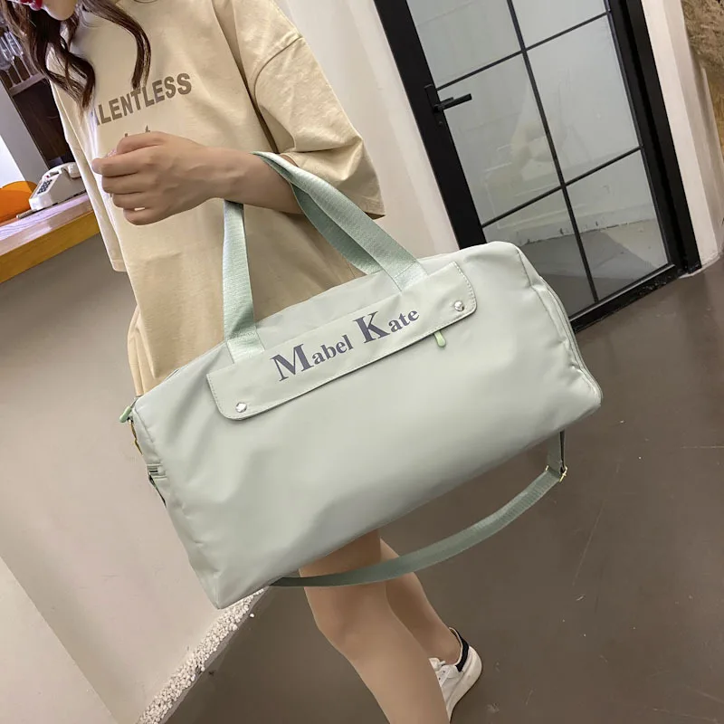 Women Wet And Dry Travel Duffle Bag Multifunction Sports Gym Bag with Shoe Warehouse Weekend Shoulder Bag Handbag Overnight Pack