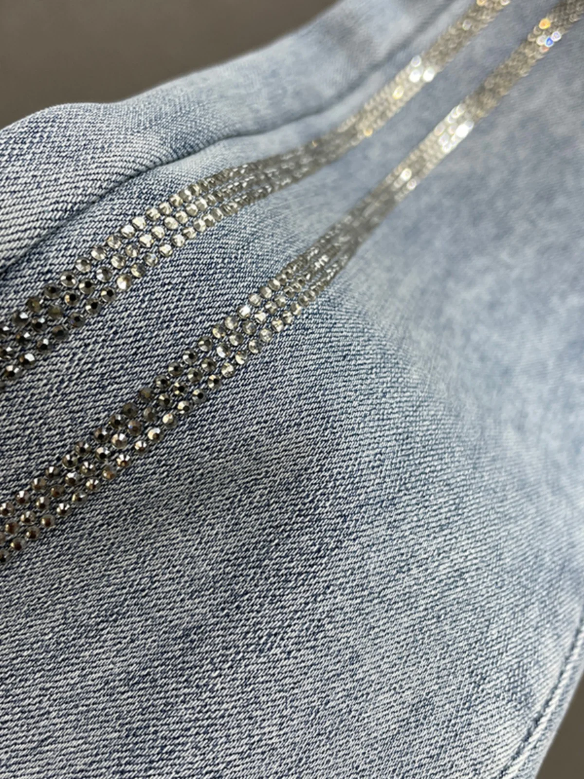 Утепленные флисовые эластичные джинсы-карандаш для женщин новинка 2024 осень-зима