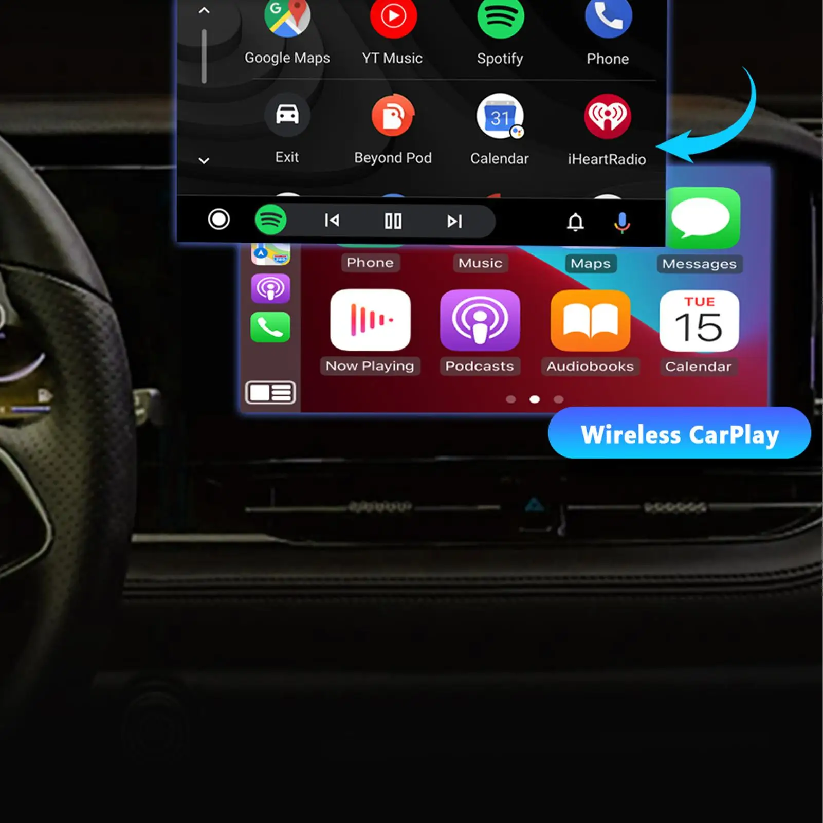 Беспроводной адаптер carplay ai box android auto. Беспроводной адаптер carplay. wireless carplay adapter.
