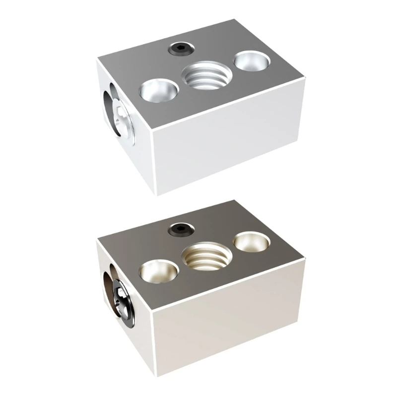 

Аксессуары для 3D-принтера v6, нагревательный блок Ender3S1, алюминиевый тепловой блок