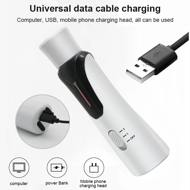 

1 шт., электрическая точилка для ногтей с USB-портом
