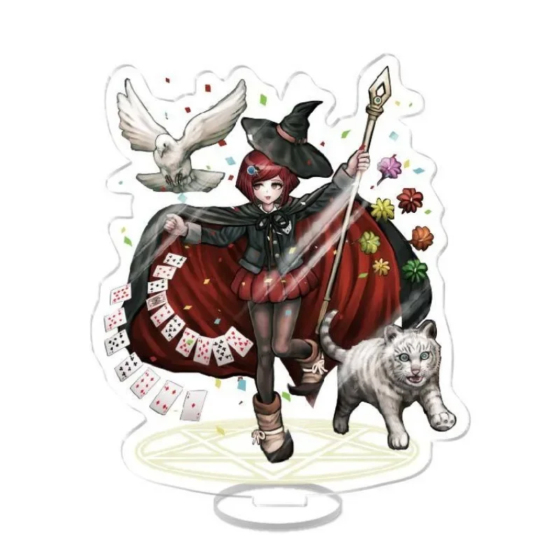 Фото Аниме Danganronpa 3 15 см Naegi Makoto Kirigiri Kyouko Hinata Hajime Komaeda Nagito акриловая подставка модель настольный друг рождественский gif №2