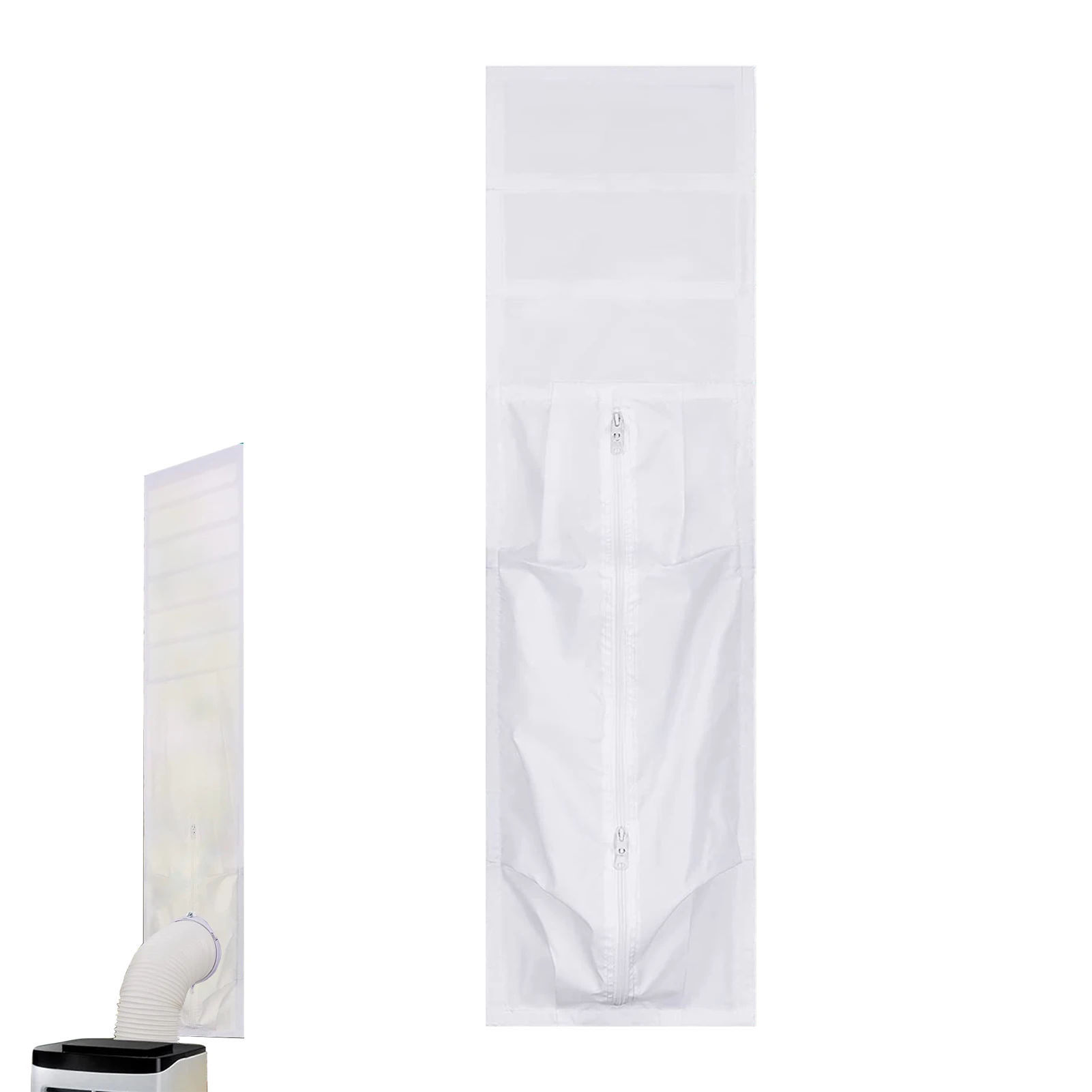 

Универсальное оконное уплотнение переменного тока для портативного кондиционера, уплотнение с застежкой-молнией и клейкой лентой, Универс...