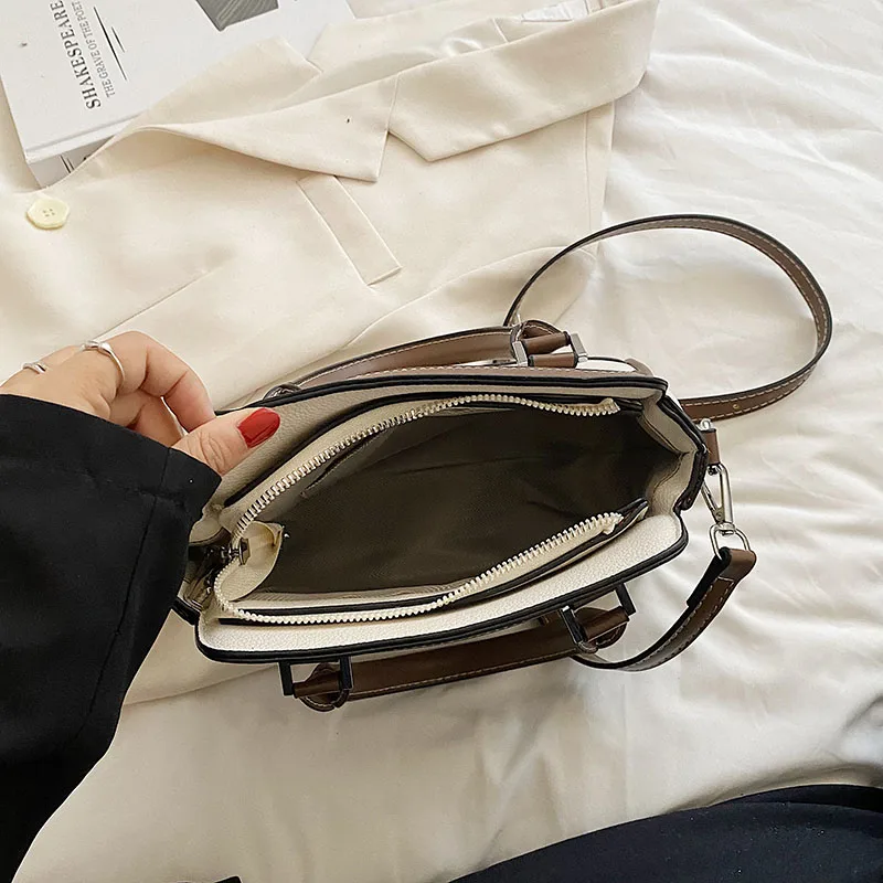 Moda feminina pequenas bolsas de alta qualidade senhoras couro do plutônio ombro mensageiro sacos casuais feminino tote crossbod