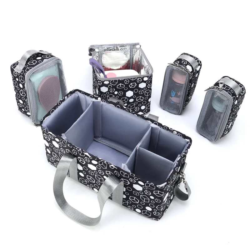 

Diaper Box | 3-in-1 Caddy for Organization | The Perfect Stroller Bag to Keep Everything in Your Diaper Bag Organized