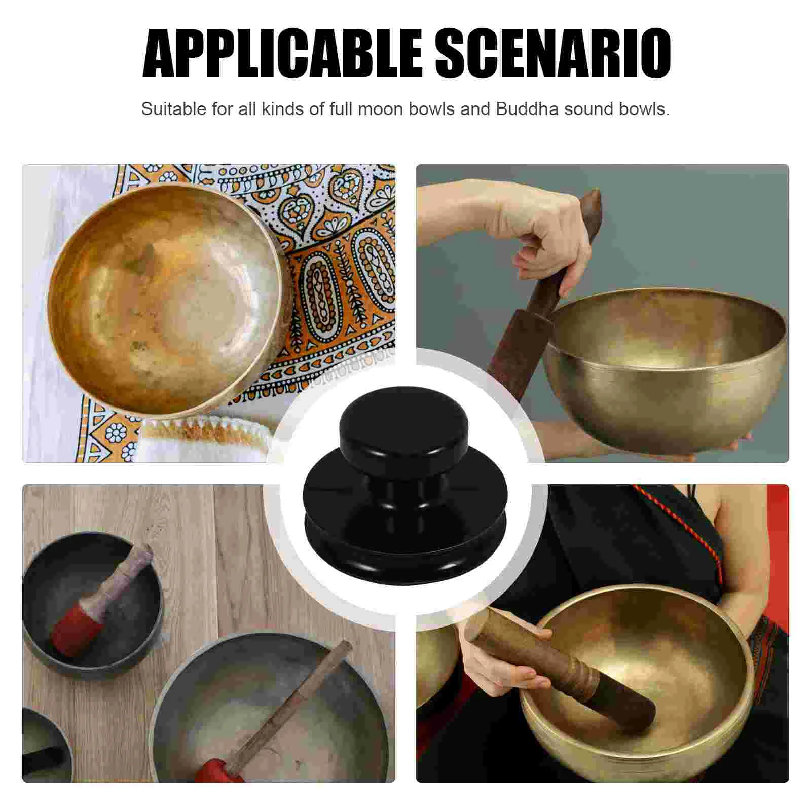 Присоска Звук Будды Практичная подъемная ручка для портативного инструмента