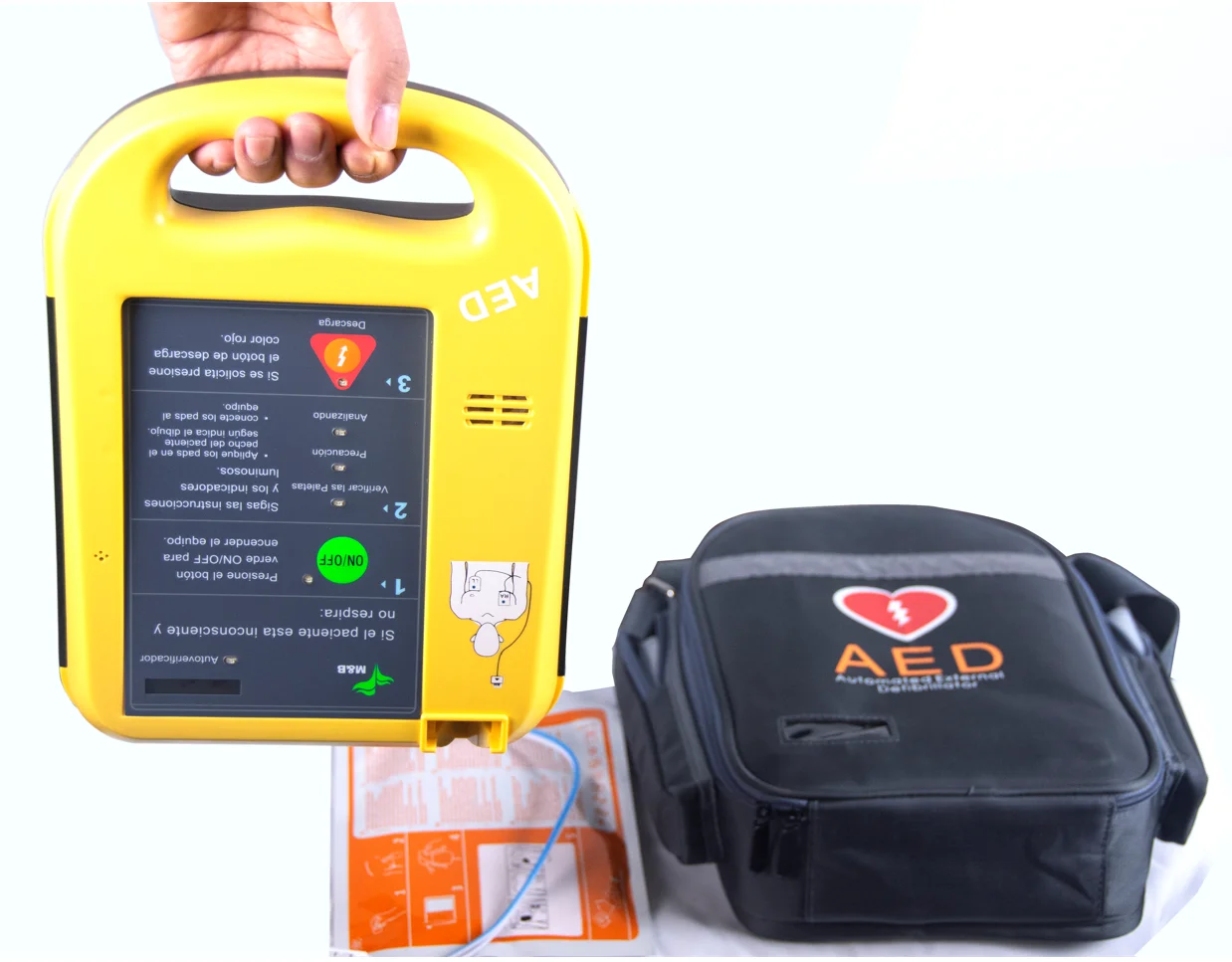 

Дешевый дефибриллятор AED, Автоматический Внешний Дефибриллятор AED7000 с функцией самотестирования