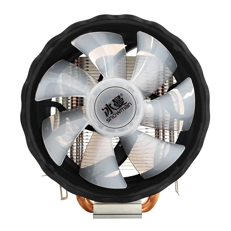 

SNOWMAN X200 CPU Cooler 2 Heat Pipes 120mm Silent Fan 4Pin PWM PC Cooler for LGA2011 AMD CPU Cooling Fan