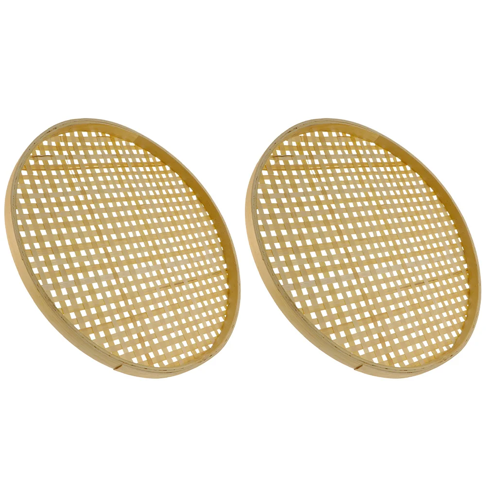 

Basket Storagetray Fruit Serving Dustpan Woven Wickerplate Coffee Rattan Bread Bowlseagrass Vegetable Baskets Breakfast