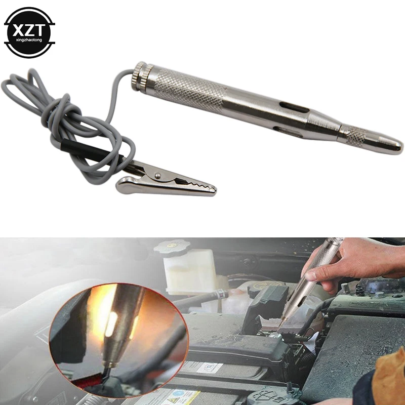 

Практичные тестовые ручки, автомобильные предохранители, электрические тестеры, тестер напряжения 6 В/12 В/24 В, зонд, ручка, карандаш, тестовый светильник, диагностический кабель